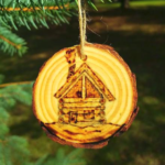 cabin ornament