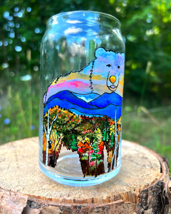 Bear beer glass Bear glass - Image 1
