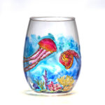 Jelly Fish Wine Glass