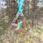 Flying Hummingbird Suncatcher