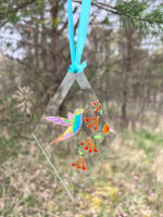 Flying Hummingbird Suncatcher