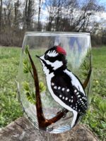 Woodpecker Wine Glass - Image 2