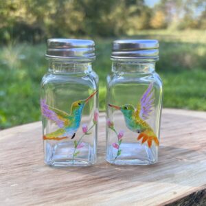 Hummingbird Salt and Pepper Shakers