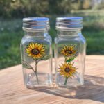 Sunflower Salt and Pepper Shakers