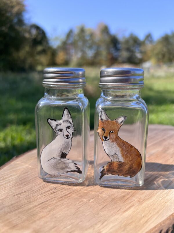 Fox Salt and Pepper Shakers - Image 1