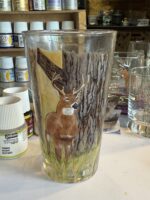 Buck Hand Painted Pint Glass - Image 3