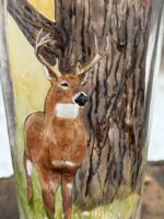 Buck Hand Painted Pint Glass - Image 2